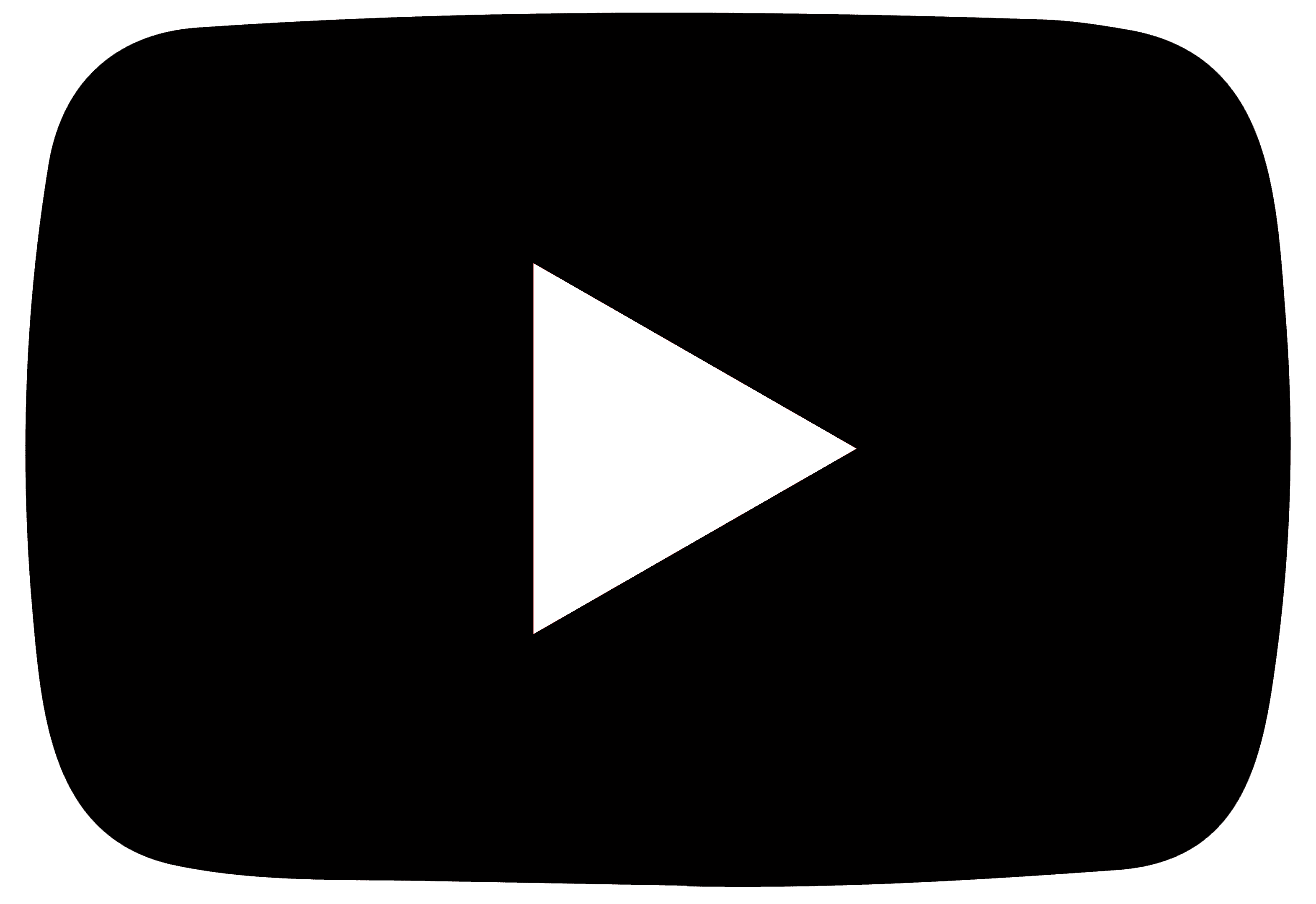 YouTube icon black png